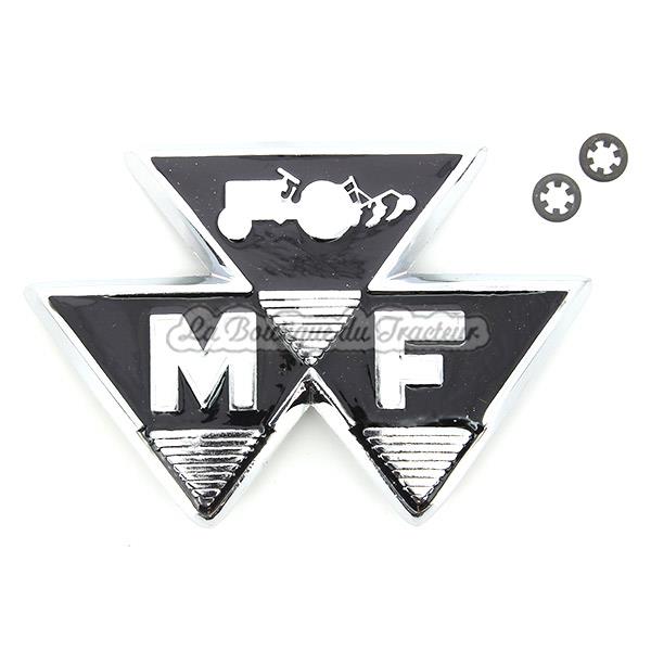 Massey Ferguson Traktoren Pin Badge Logo Rauten 