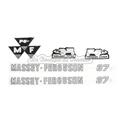 Jeu d´autocollants Massey Ferguson 37 (5 pièces)