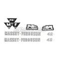 Jeu d´autocollants Massey Ferguson 42