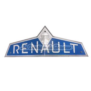 Emblème frontal RENAULT D30, N71 bleu