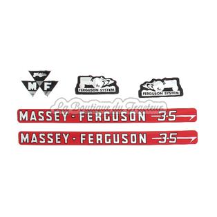Jeu d´autocollants Massey Ferguson 35 (5 pièces)