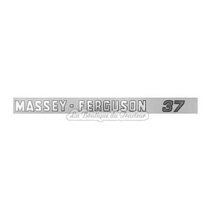 Autocollant latéral Massey Ferguson 37 (unité)