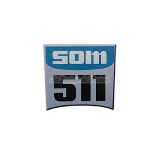 Autocollant latéral SOM 511 (unité)