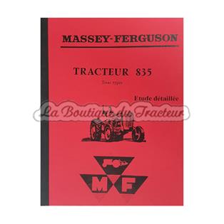 Etude détaillée Massey Ferguson 35, 835 DS