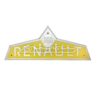 Emblème frontal RENAULT D22, N72, V72 jaune