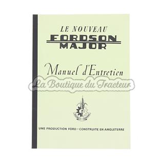 Manuel d´entretien Fordson Major