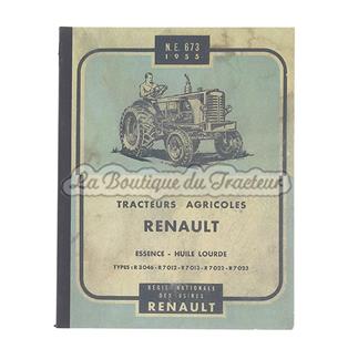 Manuel d´entretien Renault 3046, 7012, 7013, 7022, 7023