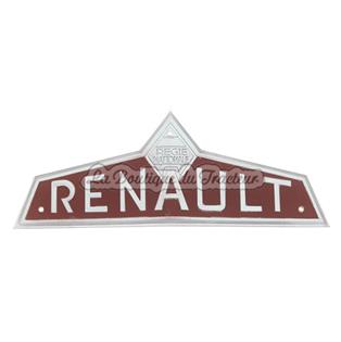 Emblème frontal RENAULT D16, N73, V73 marron/brun