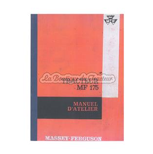 Manuel d´atelier Massey Ferguson 175