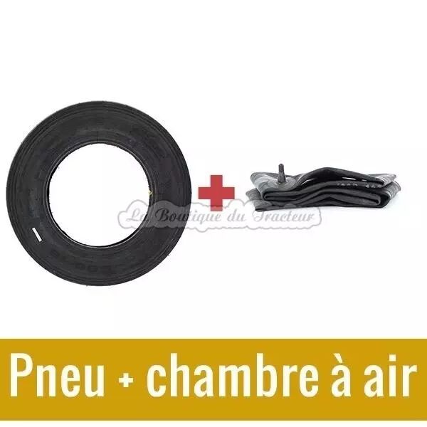 Kit pneu avant et chambre � air 6.00 x 16 (l�unit�)