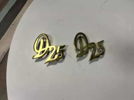 DEUTZ D25 Side emblem pair