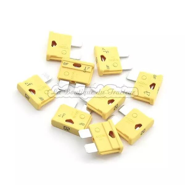 10 plug fuses 20 AMP.