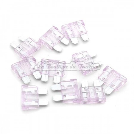 10 plug fuses 3 AMP.