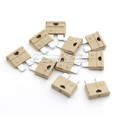 10 plug fuses 5 AMP.
