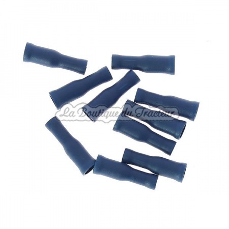 16 D.5 round  female terminals blue