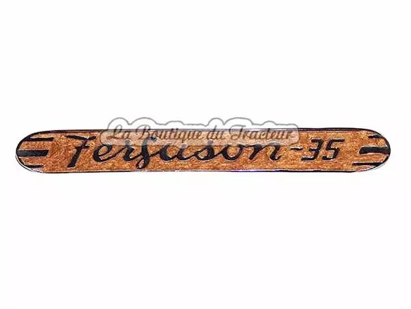35 Massey Ferguson Side Metal Emblem