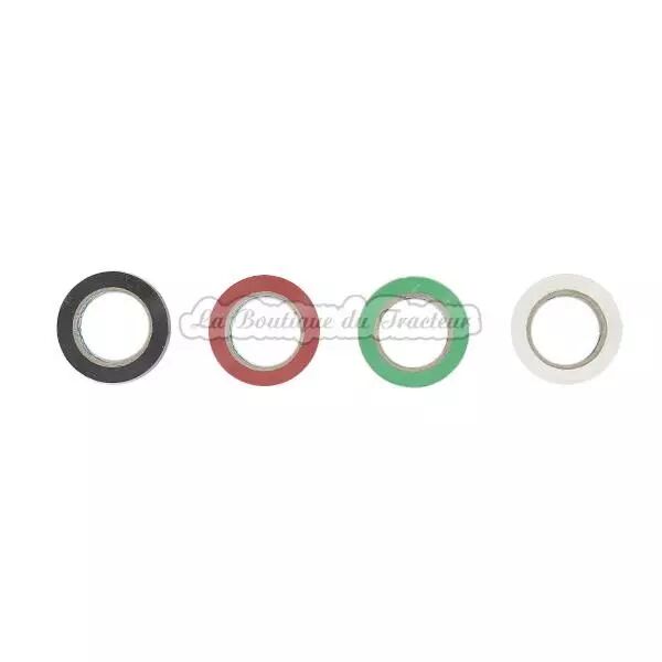4 assorted PVC tapes