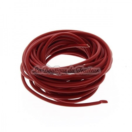 5 m red wire 2 mm²