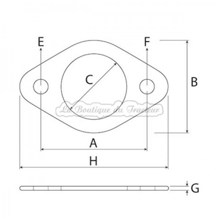 A3.152 A3.144 Exhaust Manifold Gasket