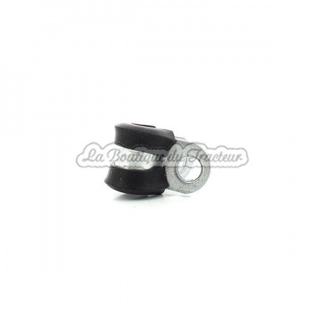 Abrazadera de diametro 10mm con proteccion interior