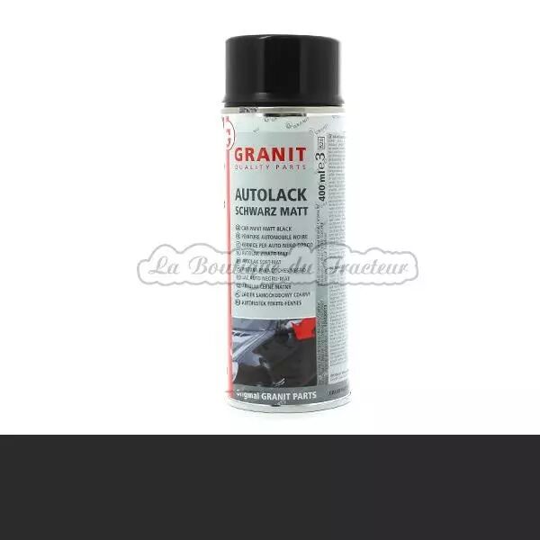 A�rosol peinture shiny black