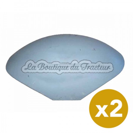Ailes Massey Ferguson nues sans support 35/37/42/TEA (la paire)