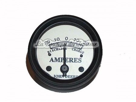 Ampèremètre JOHN-DEERE fond blanc