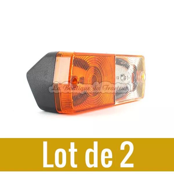 Angled rear RH/LH light set