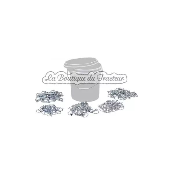 Assortiment de goupilles clips