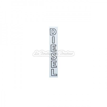 Autocollant DIESEL F235D, F135D, Super FCD, FCN, F265 (unité)