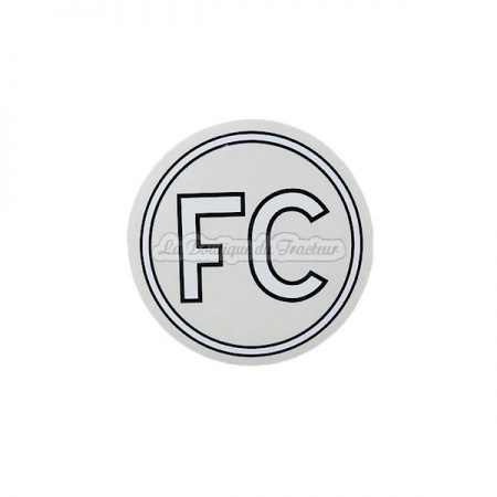Autocollant FARMALL FC (unité)