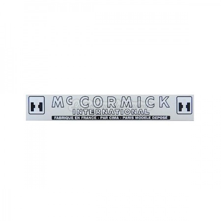 Autocollant Mc Cormick International fabriqué en France (unité)