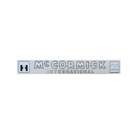 Autocollant Mc Cormick International Super FC, FCC et FCD UTILITY (unité)