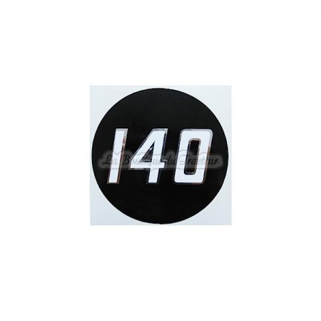 Autocollant pour médaillon latéral MF 140 (unité)