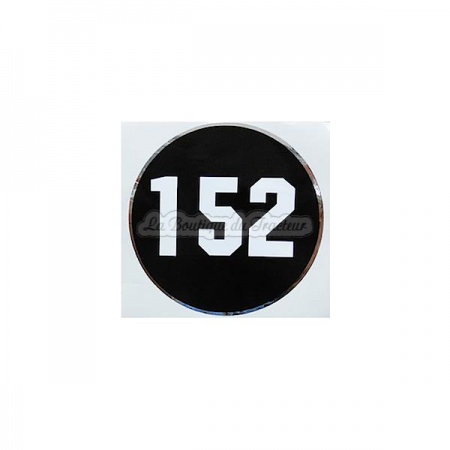 Autocollant pour médaillon latéral MF 152 (unité)