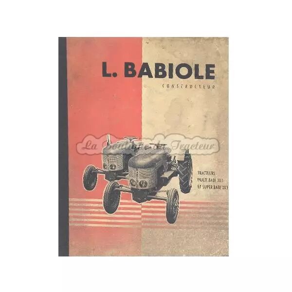 BABIOLE BABI203 user�s manual