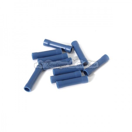 Box 10 raccords bout à bout bleu