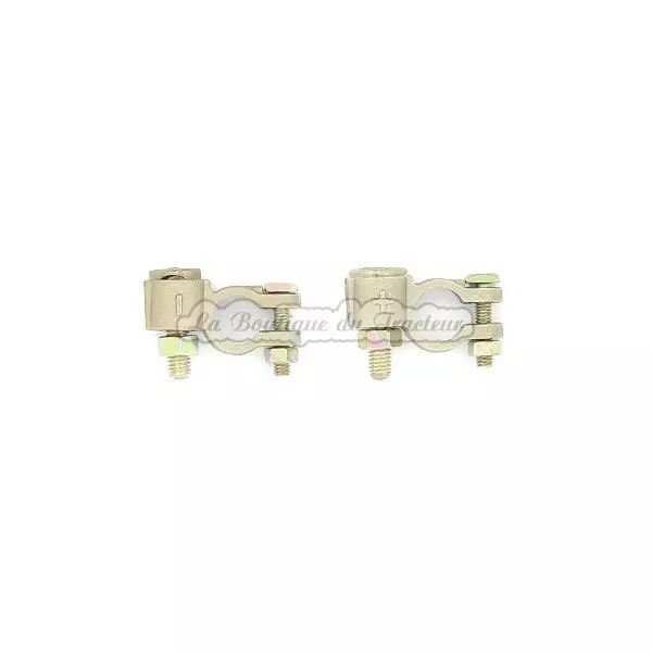 Restagraf - Adaptateur Europe Vers Japon De Cosse De Batterie Borne Négative - Réf. 212426 - Blister De 1, Argent