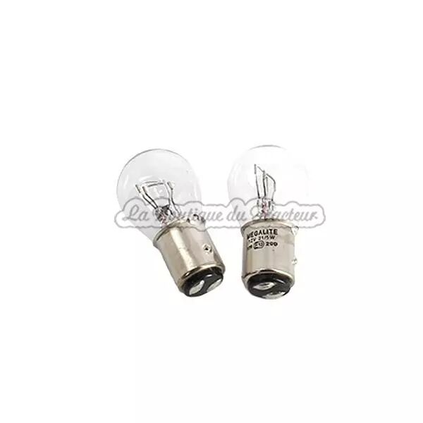 Box 2 lampes 12 V, 21 W / 5 W