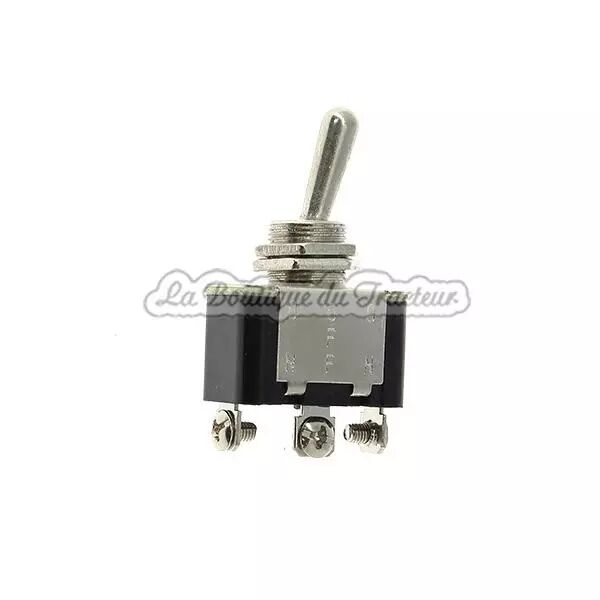 BOX INTERRUPTEUR A LEVIER 3 POSITIONS METAL