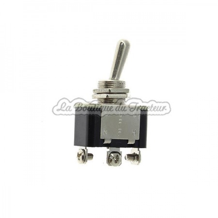 BOX INTERRUPTEUR A LEVIER 3 POSITIONS METAL