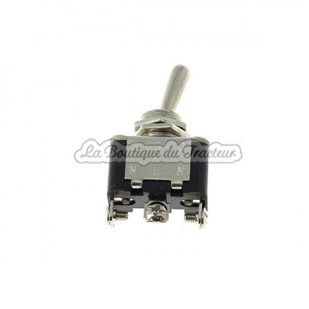 BOX INTERRUPTEUR A LEVIER 3 POSITIONS METAL