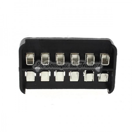 Caja para 6 fusibles stéatite