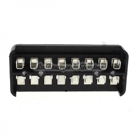 Caja para 8 fusibles stéatite