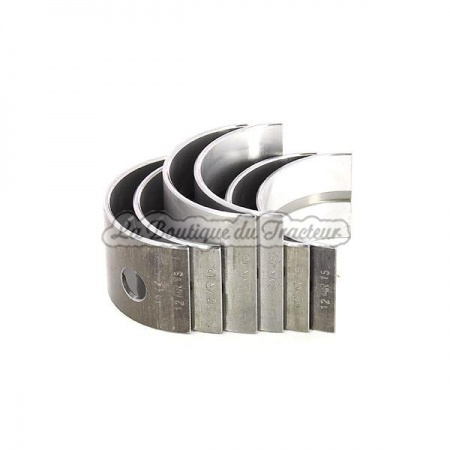 Casquillos de cigueñal para tractores MH Pony, motor Simca (el juego completo), tamaño +0,25´´ mm