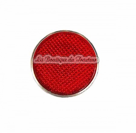 Catadioptre rond pour feu d´aile DAVID BROWN et DEXTA Diam. 40 mm