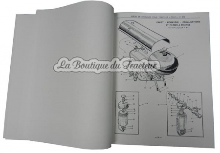 Catalogo de piezas de PONY 812