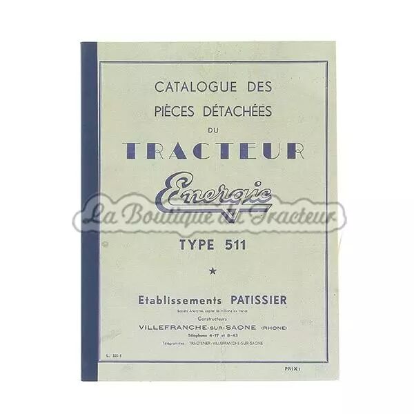Catalogo de piezas Energic 511
