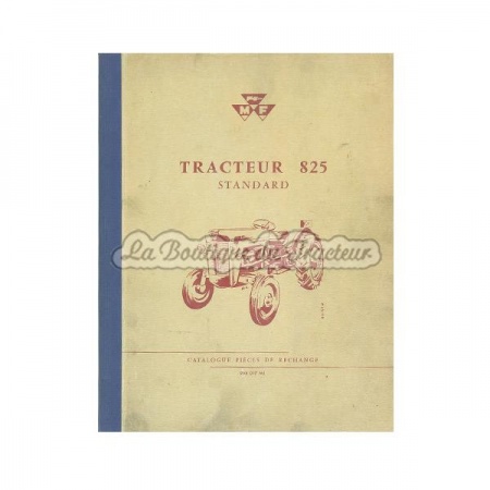 Catalogo de piezas MF825