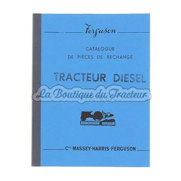 Catalogue de pi�ces de rechange TEF20